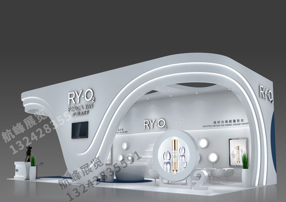 基研生物展位設(shè)計(jì)方案