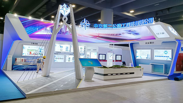 展廳設(shè)計(jì)裝修公司展覽展臺搭建現(xiàn)場