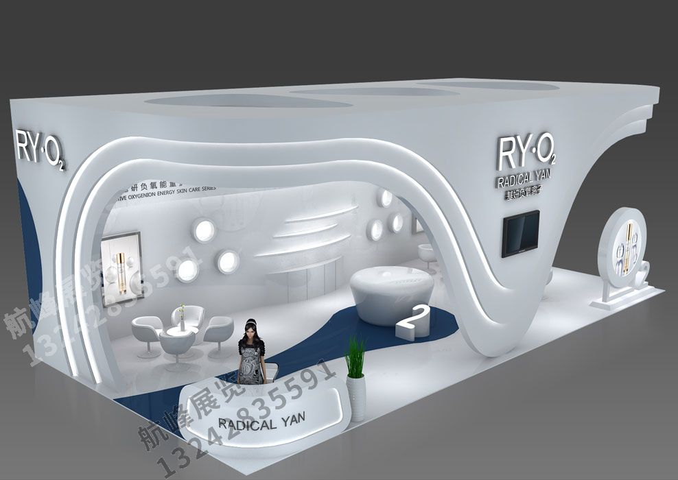 基研生物展位設(shè)計(jì)方案