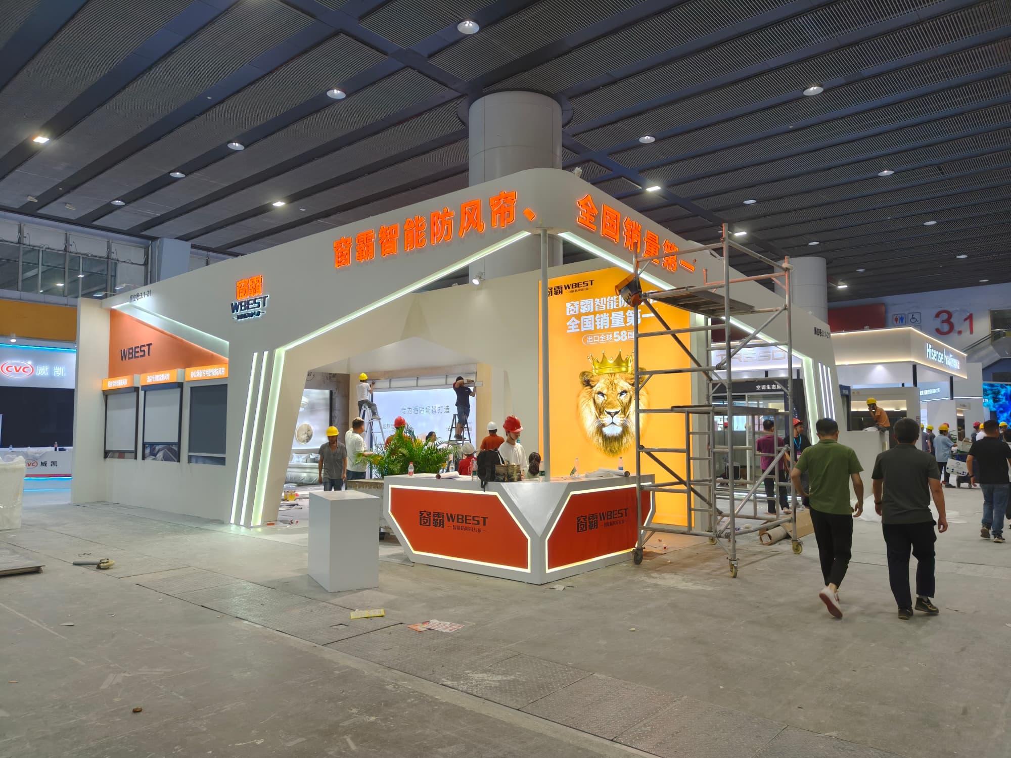 廣州印刷展展臺搭建，模塊化設計降本增效方案